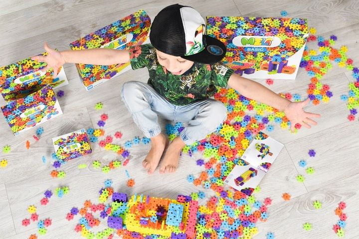 Klocki Meli Konstrukcyjne Basic 600 sztuk +PREZENT zdjęcie 11