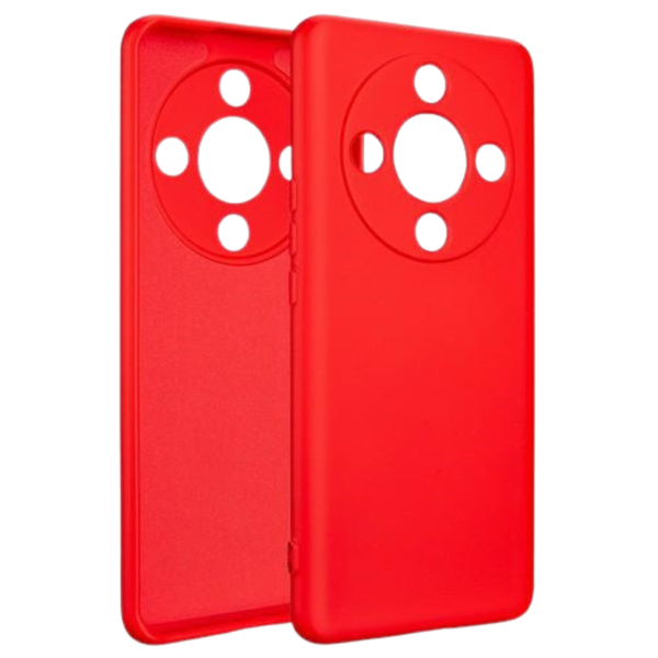 beline etui silicone honor magic6 liteczerwony/red zdjęcie 1