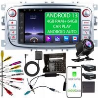 RADIO ANDROID 4GB 64GB FORD MONDEO GALAXY FOCUS C-MAX S-MAX Galaxy II KUGA