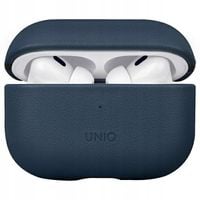 UNIQ etui Terra AirPods Pro 2 gen. Genuine Leather niebieski/space blue