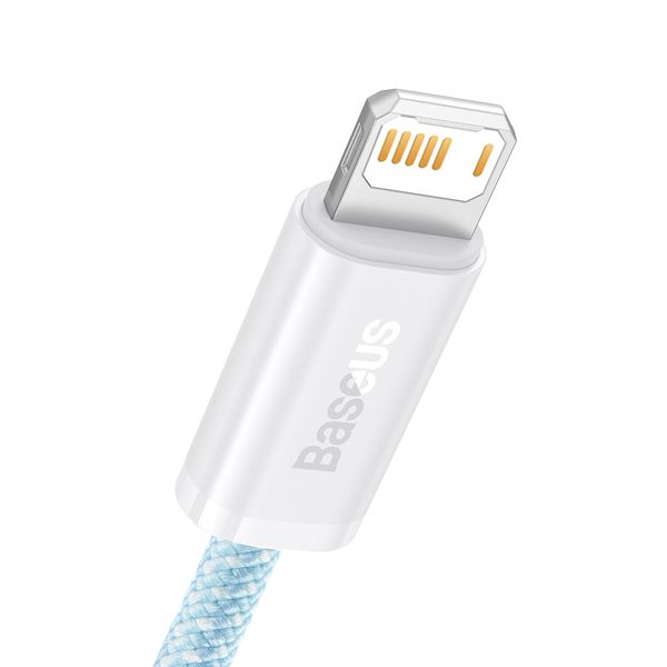 Kabel USB do Lightning Baseus Dynamic, 2.4A, 2m (niebieski) zdjęcie 2