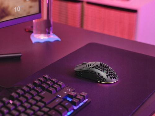 MYSZKA BEZPRZEWODOWA GAMINGOWA LEKKA 75g MYSZ KOMPUTEROWA DLA GRACZY LED na Arena.pl