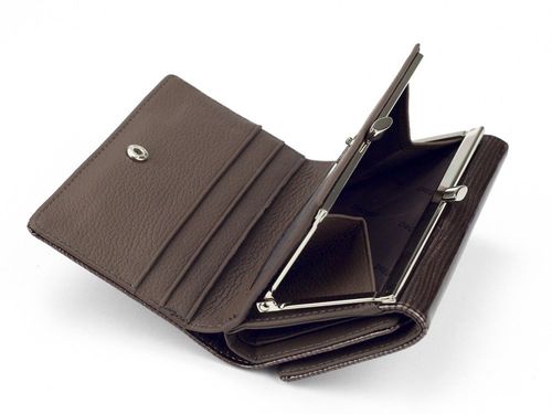 Portfel damski skórzany PELLUCCI LN-108 Niebieski na Arena.pl