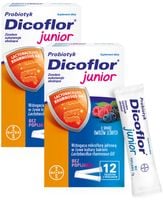 DICOFLOR JUNIOR probiotyk dla dzieci 2x12 saszetek