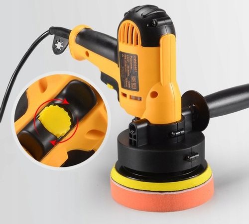 POLERKA SAMOCHODOWA SZLIFIERKA Z REGULACJĄ OBROTÓW + ZESTAW GĄBEK na Arena.pl