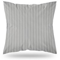 Poszewka Na Poduszkę 40X40 Bawełna Adamaszek - Jasnoszara