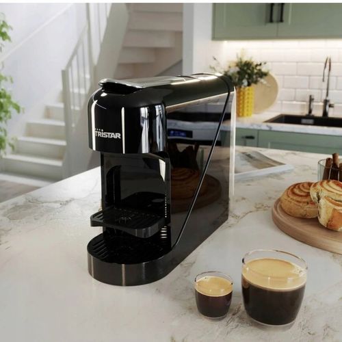 EKSPRES CIŚNIENIOWY DO KAWY KAPSUŁKOWY CZARNY NESPRESSO + KAPSUŁKI 120SZT na Arena.pl