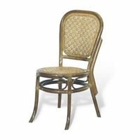 RattaNeo Coral k51 krzesło oliwka rattan naturalny