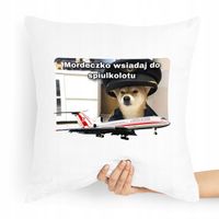 Poduszka Zabawny Prezent Facet Wsiadaj Do Z Nadrukiem Ze Zdjęciem