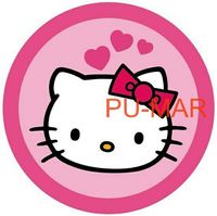 Opłatek na tort HELLO KITTY Kot Kotek Postać Tekst Gratis