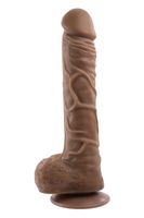 dildo 25 cm flexskin poseable true feel dark gender x
