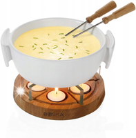 ZESTAW do FONDUE Serowego Czekoladowego dla 4 osób BOSKA Twinkle PREZENT