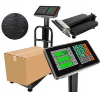 waga magazynowa czarna do 150kg 23537