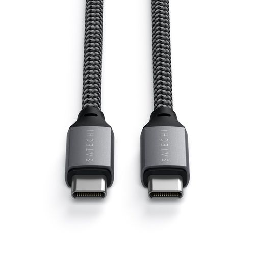 Kabel USB Satechi Kabel USB-C - USB-C 100W 2m (space gray) na Arena.pl