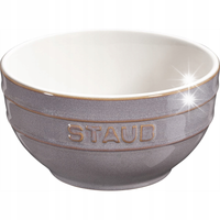 Staub Serving Miska okrągła 14 cm, antyczny szary