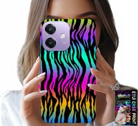 ETUI DO OPPO A60 5G - ABSTRAKCYJNE KOLOROWE WZORY CASE + FOLIA