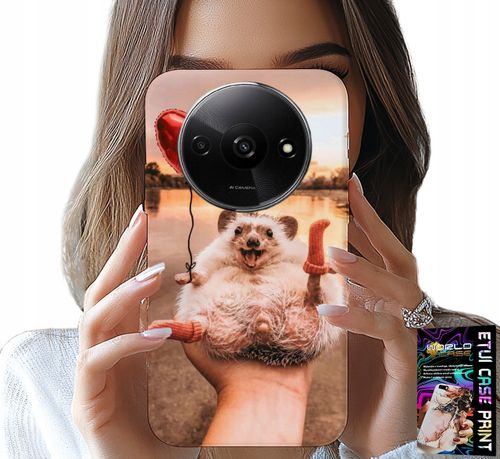 ETUI DO XIAOMI REDMI A3 - Z NADRUKIEM SŁODKI JEŻYK PIGMEJSKI, CASE na Arena.pl