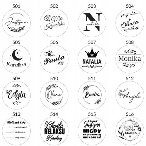 KIELISZEK Z GRAWEREM ZŁOTY PREZENT DLA NIEJ NA URODZINY 18 20 30 40 50 na Arena.pl