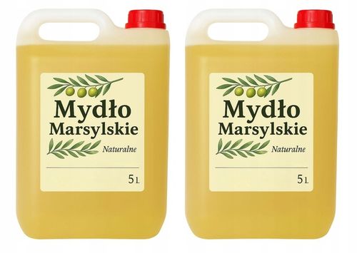5L NATURALNE MYDŁO MARSYLSKIE EK PROSTY SKŁAD, DUŻE OPAKOWANIE 2 na Arena.pl