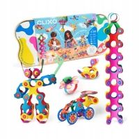 Klocki magnetyczne Clixo - Family pack - 150 el.