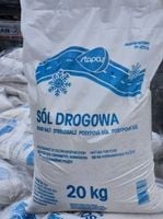 Sól Drogowa z Antyzbrylaczem 20 kg Chlorek Sodu