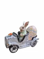 FIGURA WIELKANOCNA KRÓLIK / ZAJĄC z pisankami model A