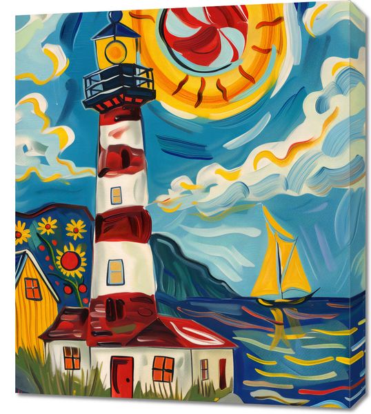 Obraz 60x70cm Żywa Przystań zdjęcie 1