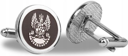 Męskie Spinki do Mankietów i Krawata Wojsk Lądowych Zestaw 841A/MON na Arena.pl