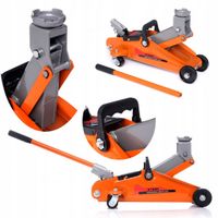 Podnośnik samochodowy 2t niskoprofilowy hydrauliczny kraft&dele KD1377