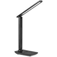 DOTYKOWA CZARNA LAMPKA BIURKOWA LED USB