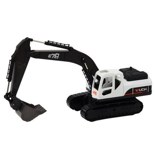 KOPARKA BIAŁA Z RUCHOMĄ ŁYŻKĄ na Arena.pl