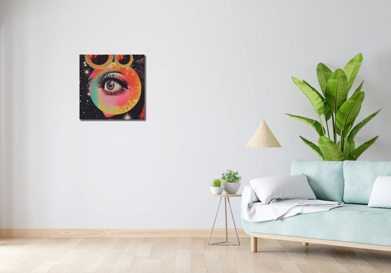Obraz 50x50cm Oko w Kosmosie zdjęcie 2