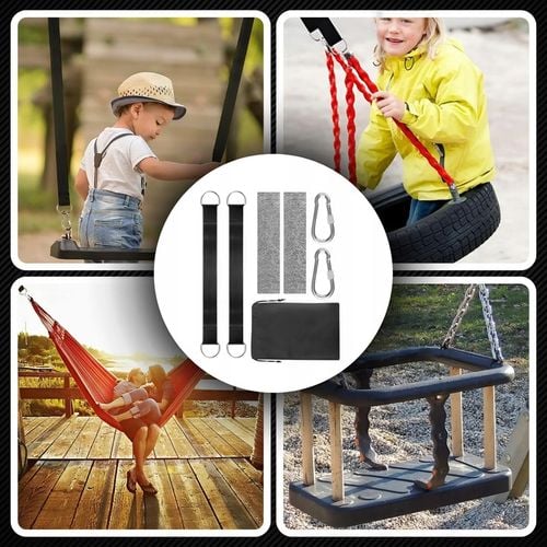 PASY DO HAMAKA MOCOWANIE DO HUŚTAWKI ZESTAW LINKI TAŚMY OSŁONY na Arena.pl