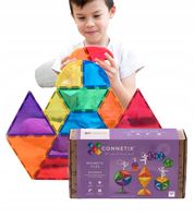 klocki magnetyczne Rainbow Shape Expansion Pack 36 el. Connetix kształty