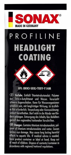 SONAX-PROFILINE HEADLIGHT COATING SONAX na Arena.pl