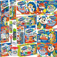 BAMBINO WYPRAWKA SZKOLNA do 1 klasy DUŻY ZESTAW WSZYSTKO DO SZKOŁY XXL