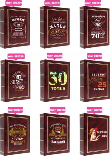 ALBUM NA ZDJĘCIE PREZENT NA URODZINY 30 40 50 60 na Arena.pl