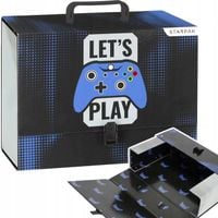 TECZKA Z RĄCZKĄ XXL GRUBA A4 DLA CHŁOPCA GRACZA PIKSELE GRA PAD