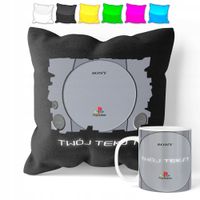 ZESTAW: KUBEK + POSZEWKA - XBOX PLAYSTATION - PREZENT WIELE WZORÓW + IMIĘ
