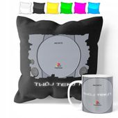 ZESTAW: KUBEK + POSZEWKA - XBOX PLAYSTATION - PREZENT WIELE WZORÓW + IMIĘ