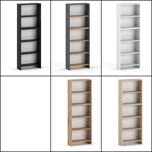 Regał Na Książki Dla Dzieci Sonoma 60cm Półki Na Kwiaty Salon Sypialnia na Arena.pl