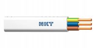Przewód kabel płaski YDYp 3x1,5 750V 100m NKT