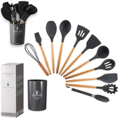 Przybory kuchenne Zestaw przyborów silikonowych akcesoria kuchenne 12