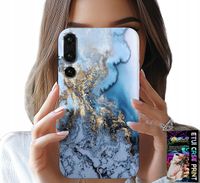ETUI DO HUAWEI P20 PLUS - MARMUREK MARMURKI DAMSKIE WZORY +FOLIA