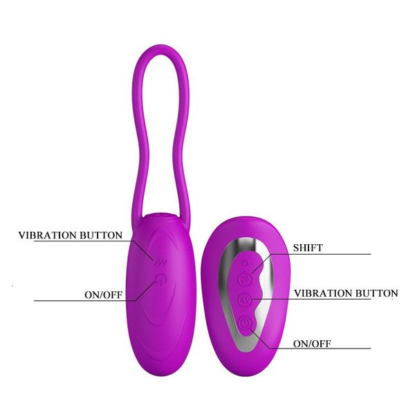 Wibrujące Jajko Funkcja Sensor Air - Pretty Love Dave zdjęcie 7