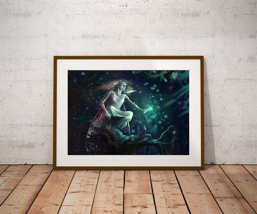 Wróżka - plakat premium 40x30 cm na Arena.pl