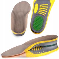 Wkładki do butów ORTOPEDYCZNE lekkie na płaskostopie przeciwbólowe Sulpo