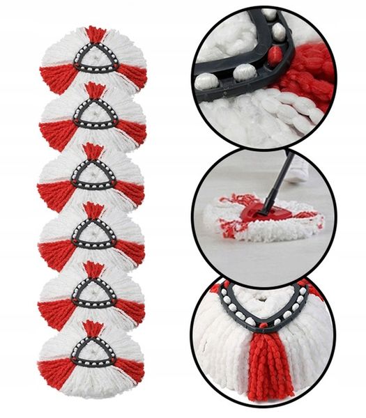 6x WKŁAD WKŁADY DO MOPA OBROTOWEGO MOP VILEDA TURBO CHŁONNE zdjęcie 7