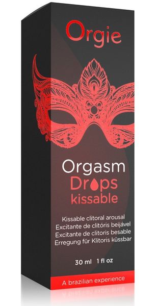 Kropelki Orgasm Drops Kissable 30Ml Orgie zdjęcie 1