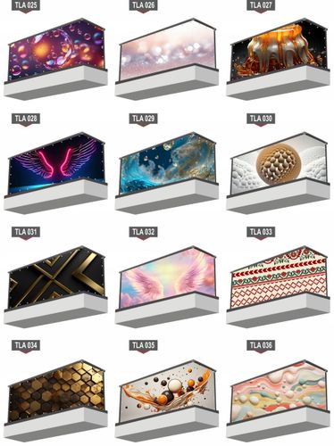 Osłona balkonowa mata ozdobna na balkon na wymiar ABSTRAKCYJNE WZORY na Arena.pl